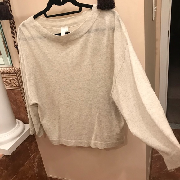 SHAE Dropped Shoulder Bell Sleeve Boatneck Sweater - Picture 4 of 7